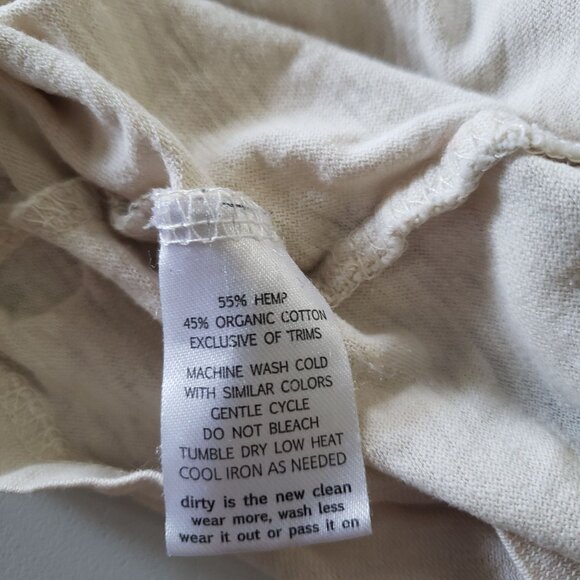 Toad&Co XS Organic Cotton Hemp Eco-Friendly Graphic T-Shirt Sustainable Casual - Picture 4 of 4